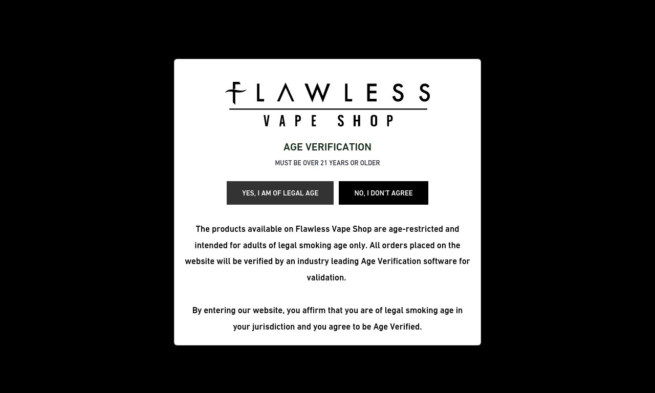 Flawless vape shop.com