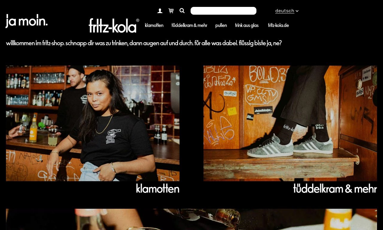 Fritz kola shop.com