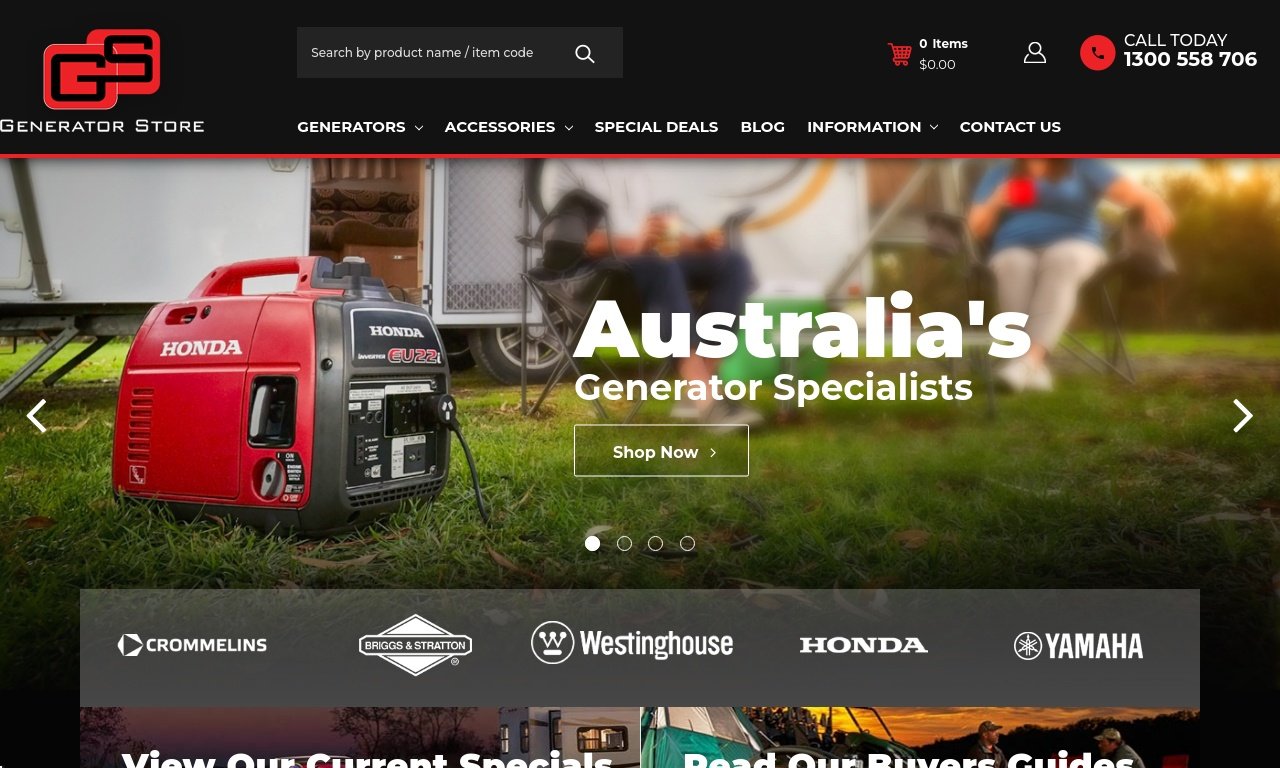 Generator Store - Australia’s Generator Specialists