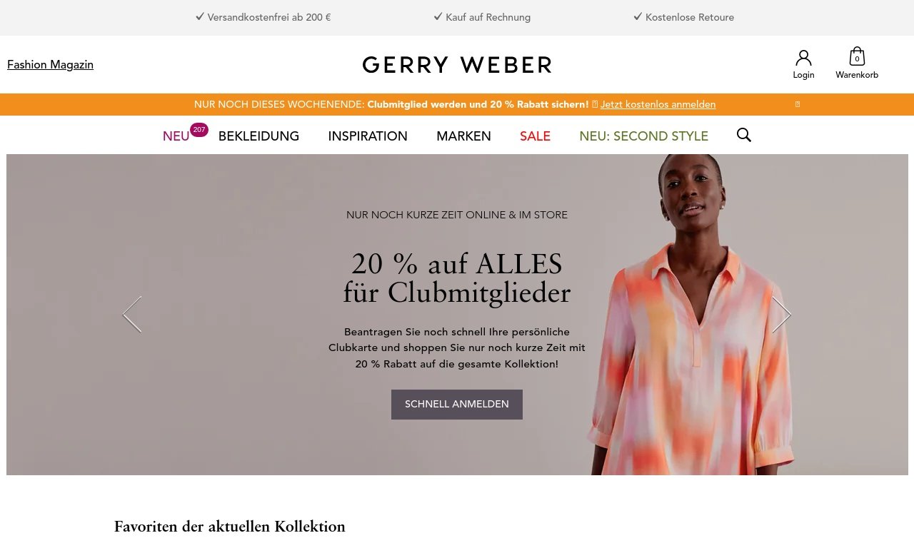 Gerry weber.com