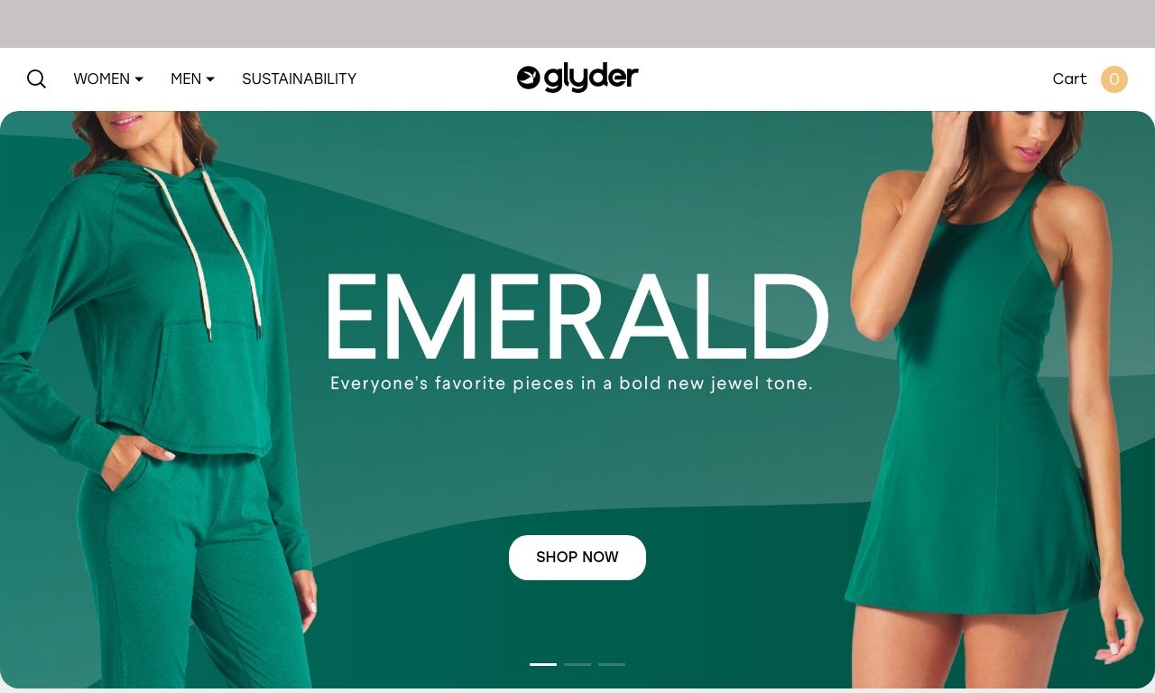 Glyder apparel.com