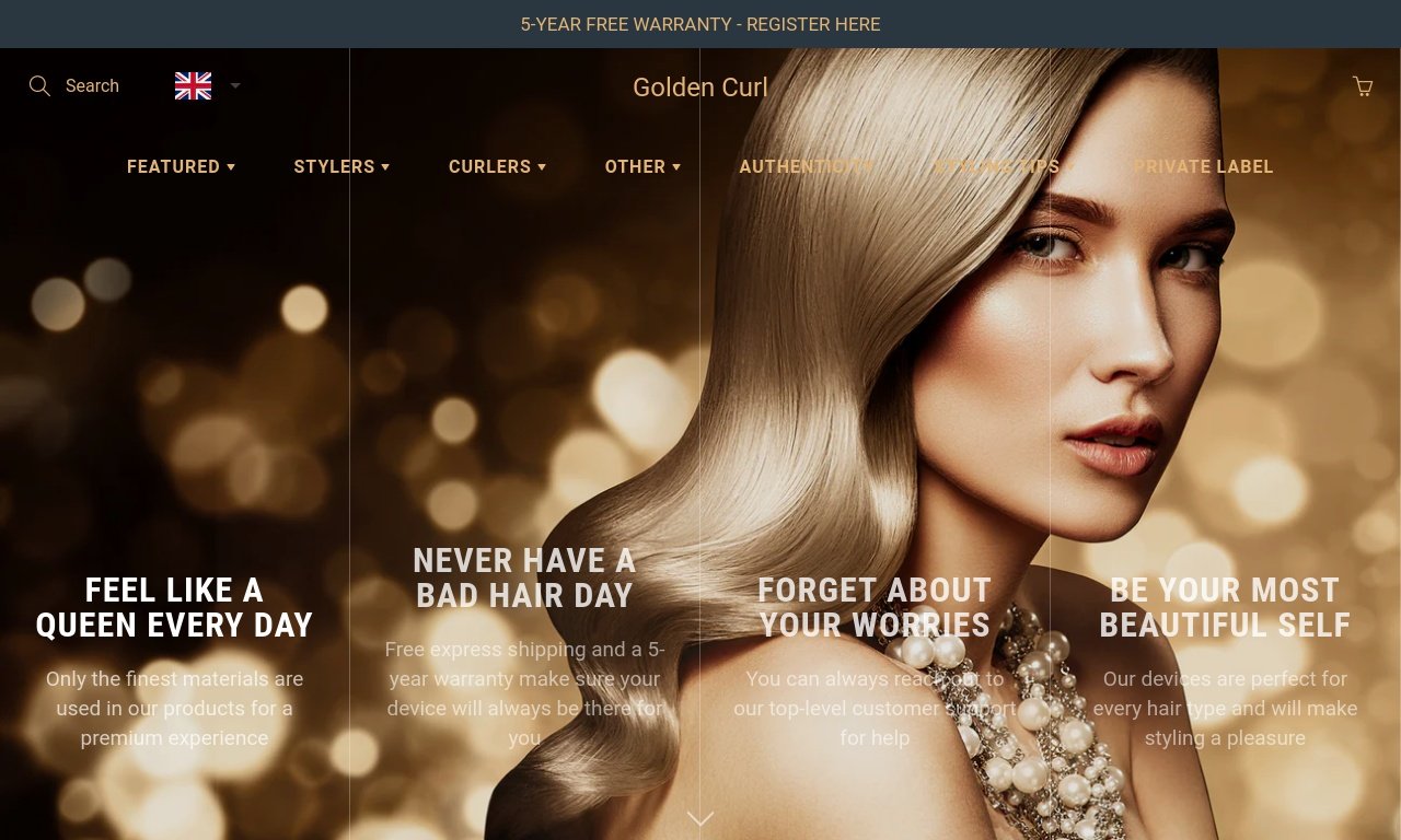 Golden curl.com