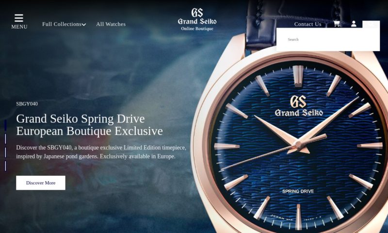 Grand seiko watches uk