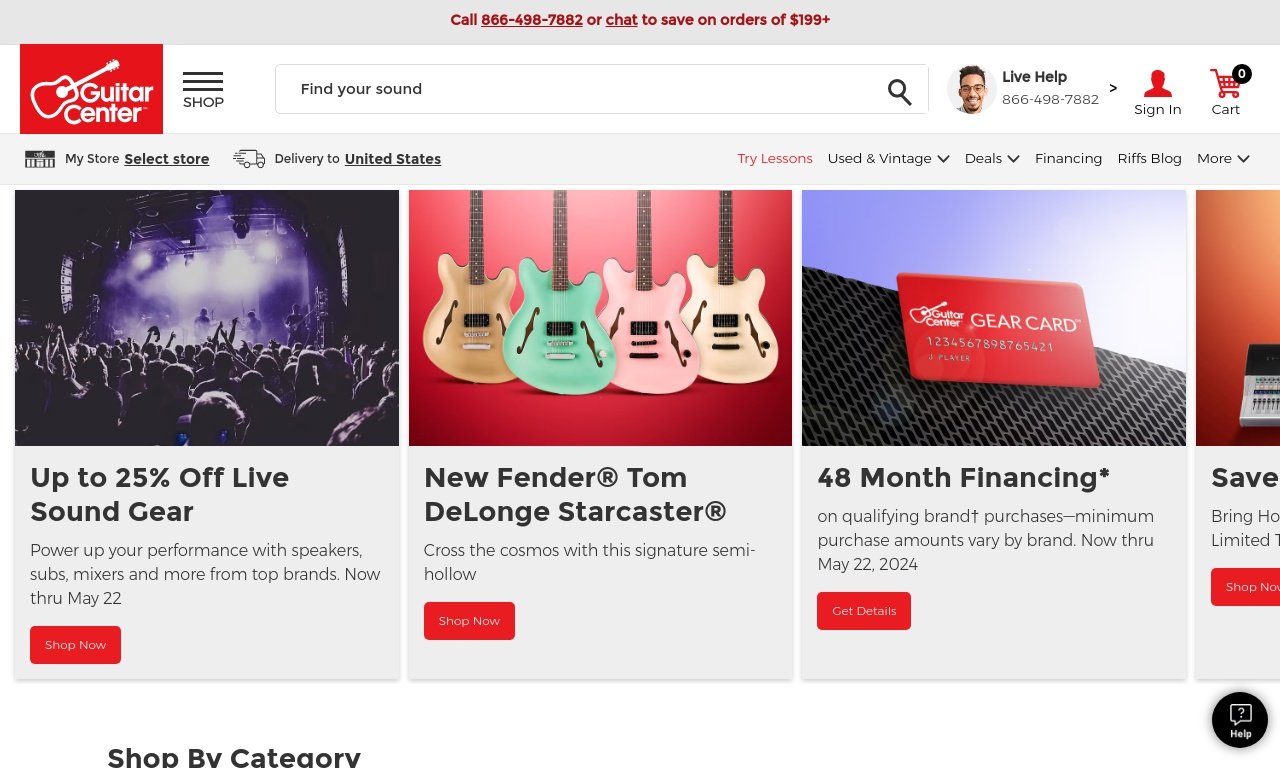 Guitar center.com