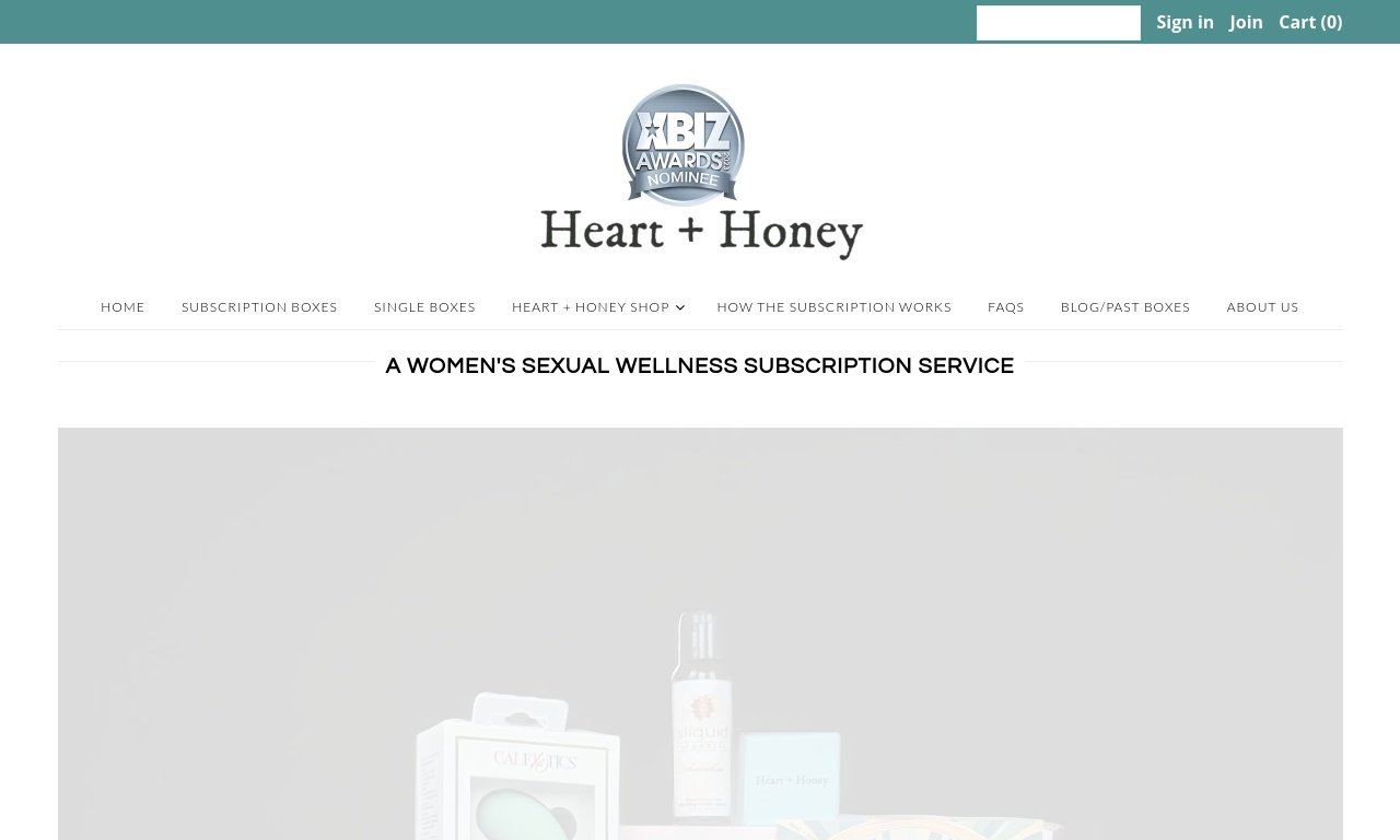 Heart and honey box.com