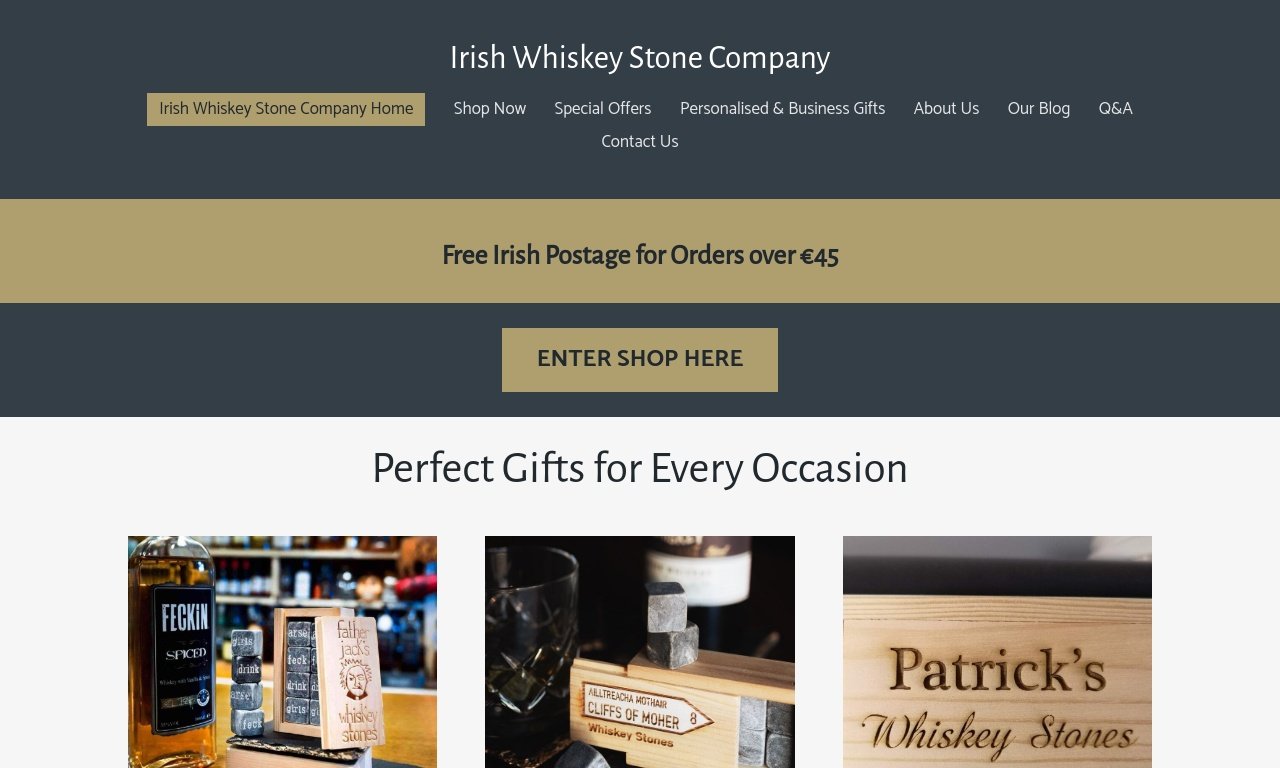 Irishwhiskeystonecompany.ie