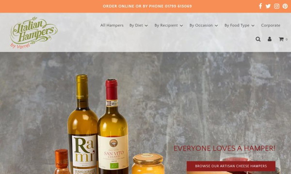 Italian hampers.com