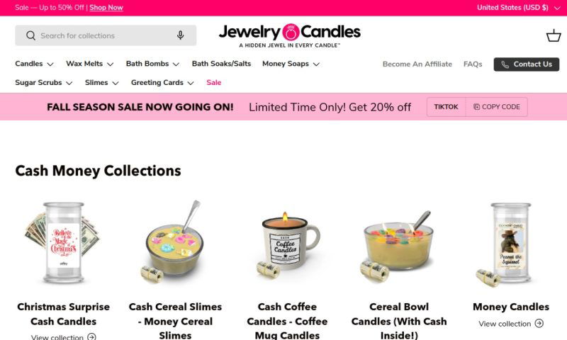 Jewelry candles.com