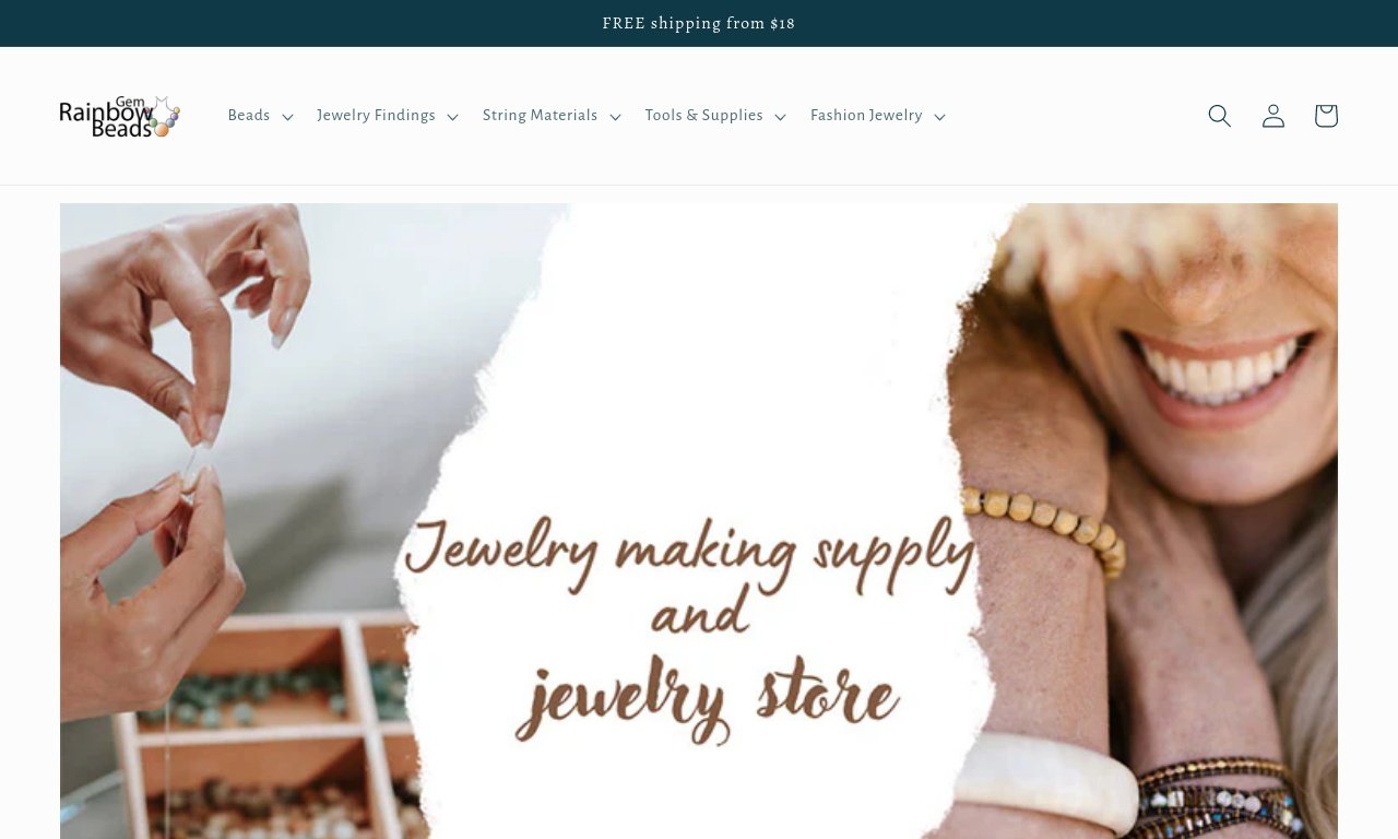 Jewelry making and beading supplies