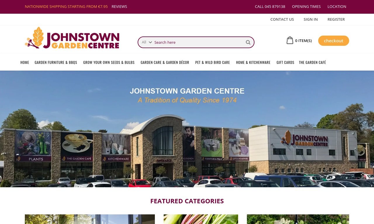 Johnstown garden centre.ie