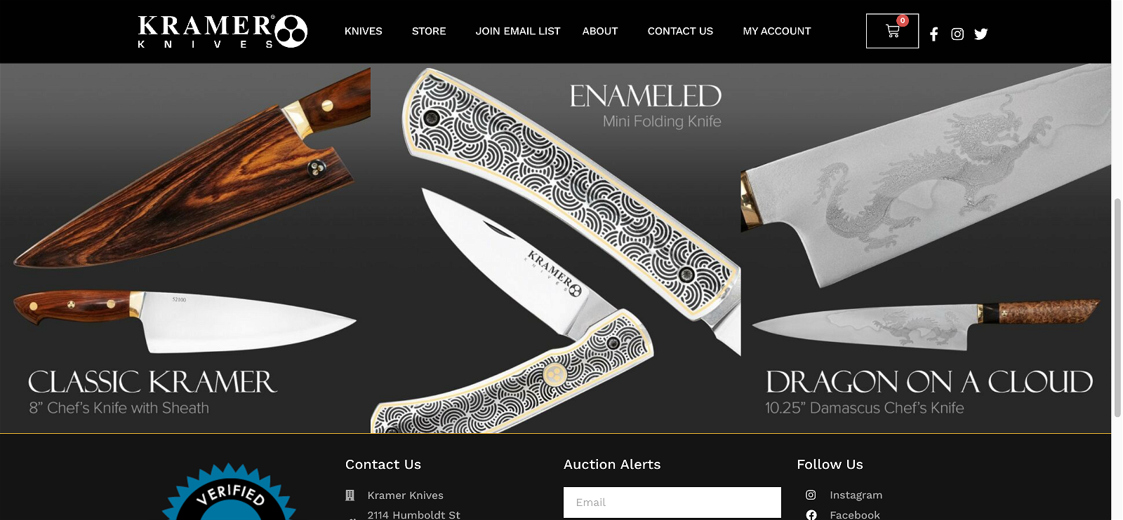 Kramer knives.com