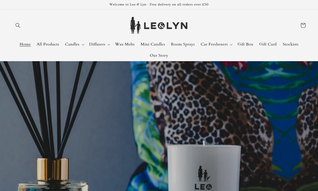Leo and lyn candles.com