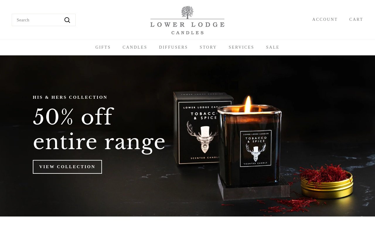 Lower lodge candles.com