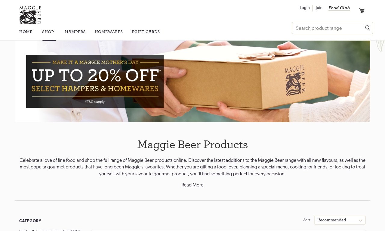 Maggie beer.com.au