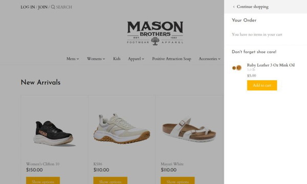 Mason Brothers Footwear and Apparel