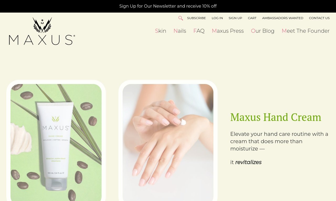 Maxus Beauty.com
