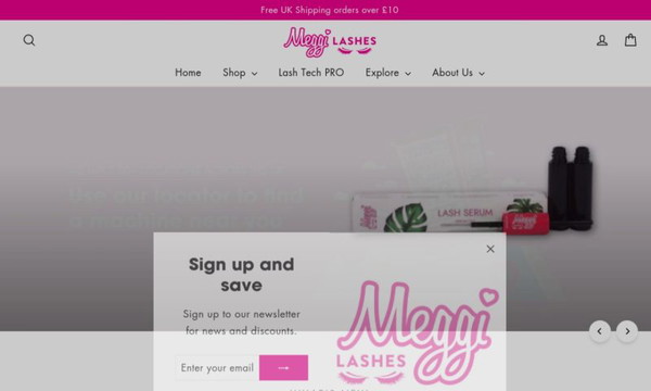 Meggi Lashes.co.uk