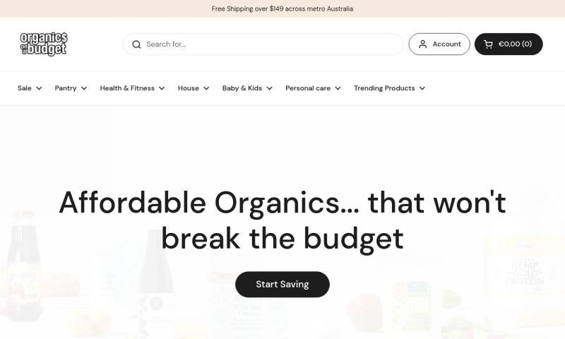 Organicsonabudget.com.au