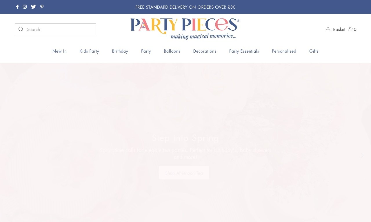 Party pieces.co.uk