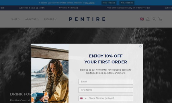 Pentire Drinks.com