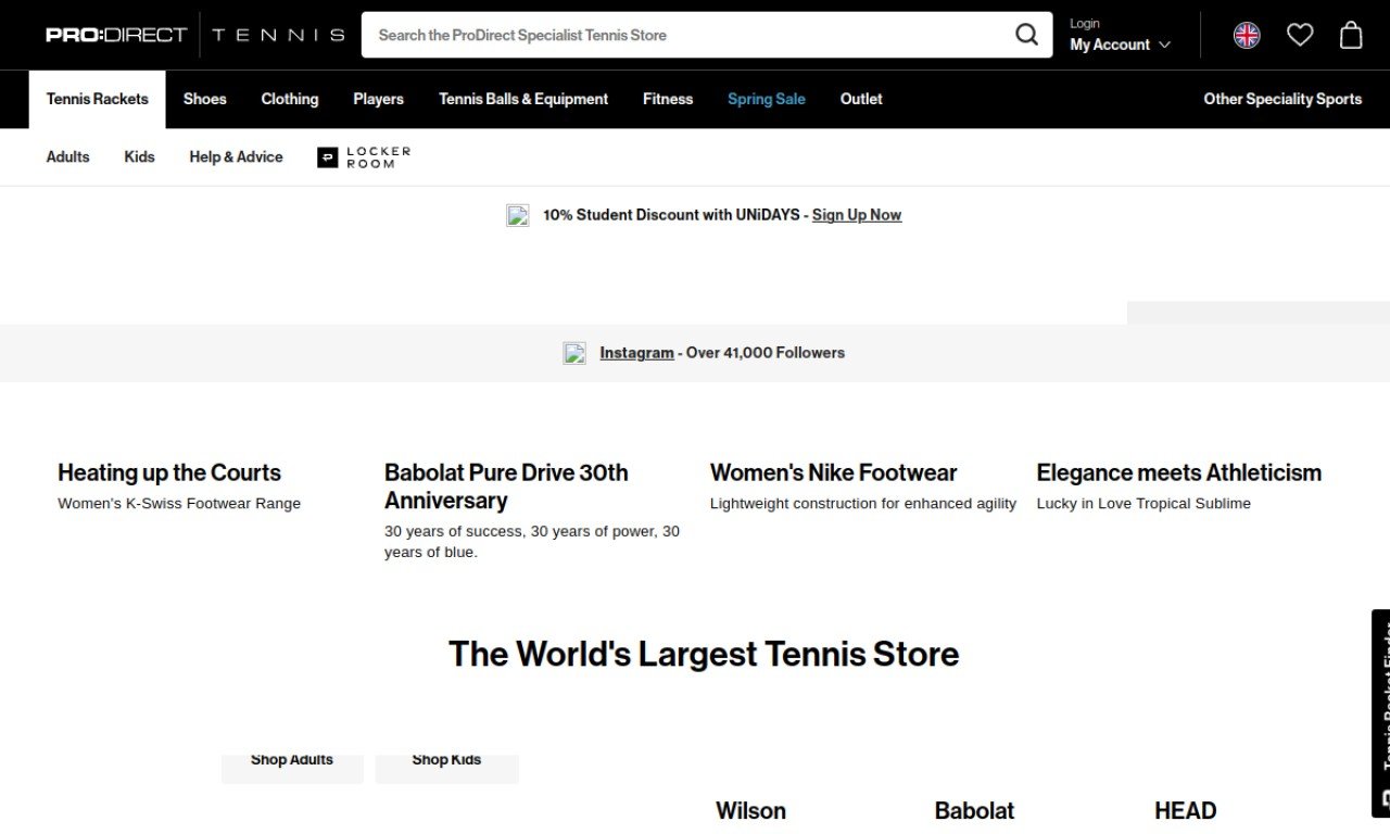 Pro Direct Tennis.com