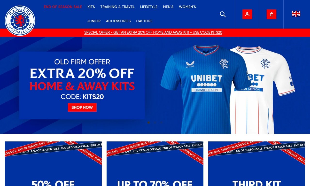 Rangers FC Shop