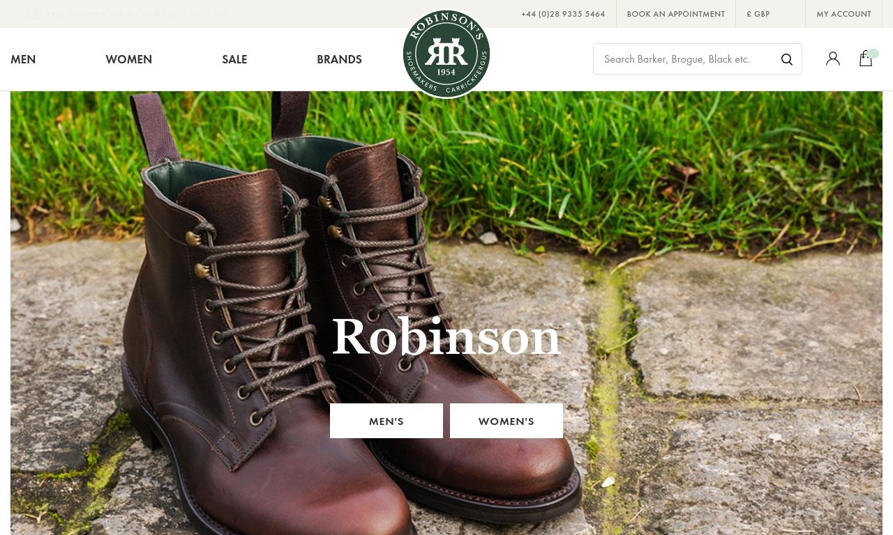 Robinsons Shoes.com