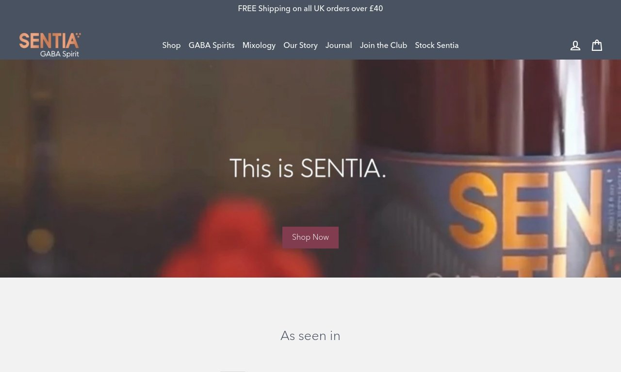 Sentia spirits.com