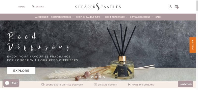Shearer Candles.com