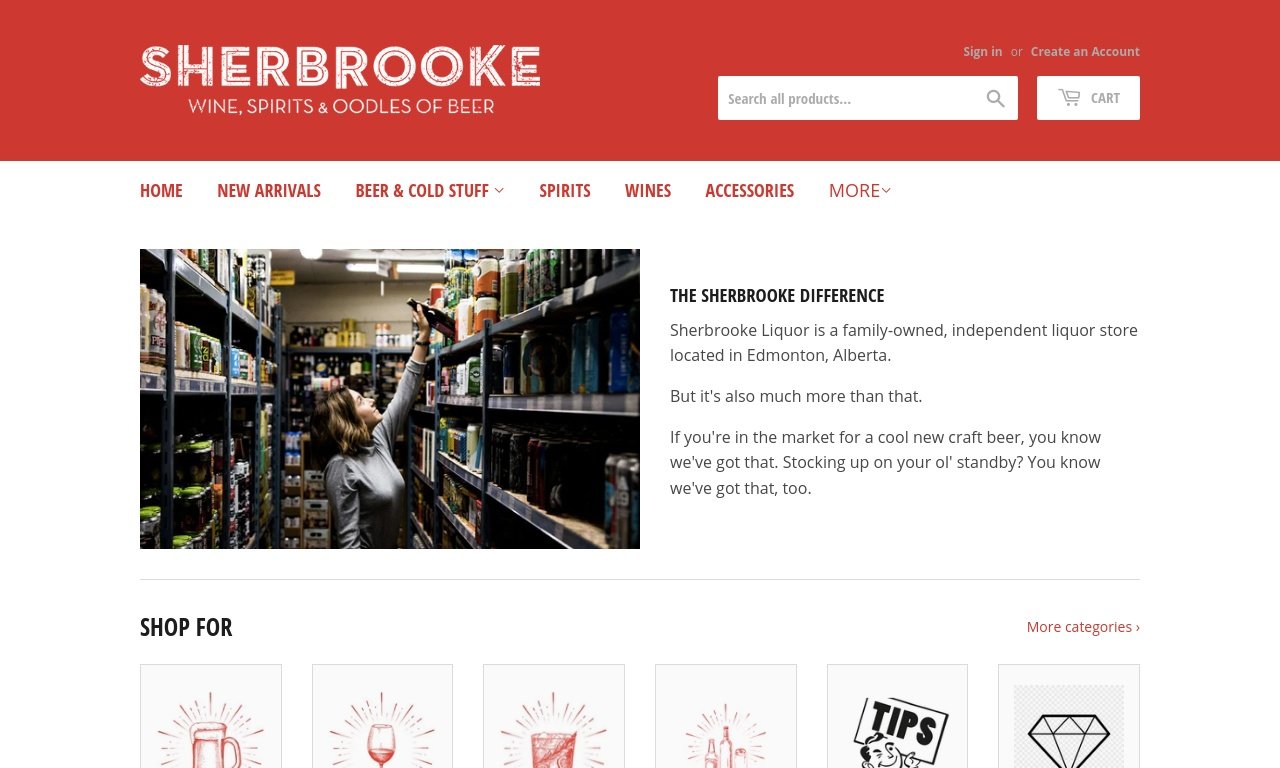 Sherbrookeliquor.com