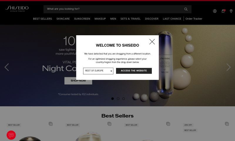 Shiseido.com