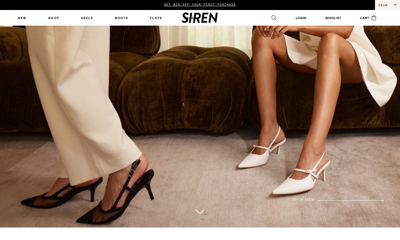 Siren shoes.com.au