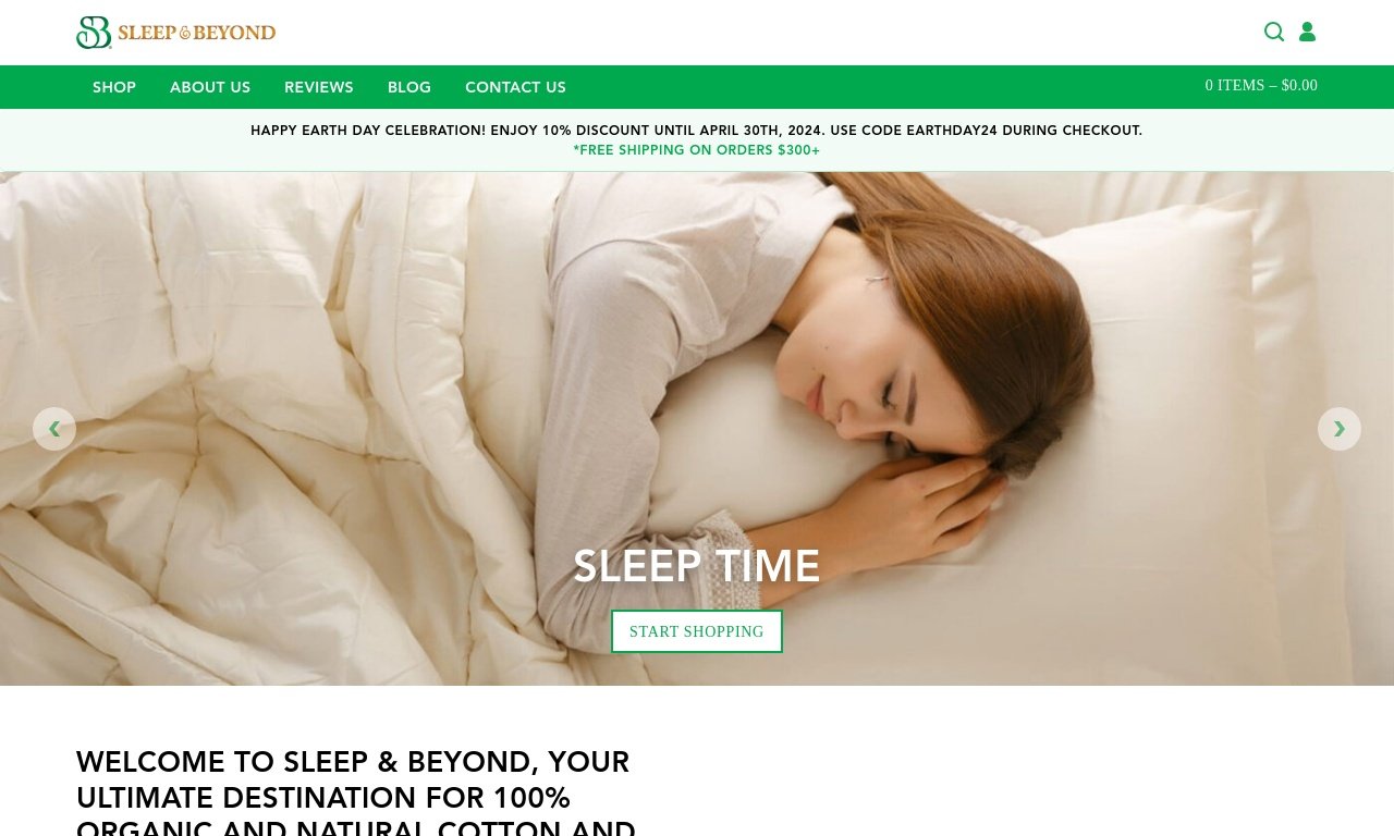 Sleep and beyond.com