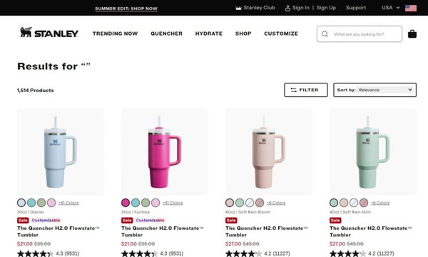 Stanley Mugs | Bottles