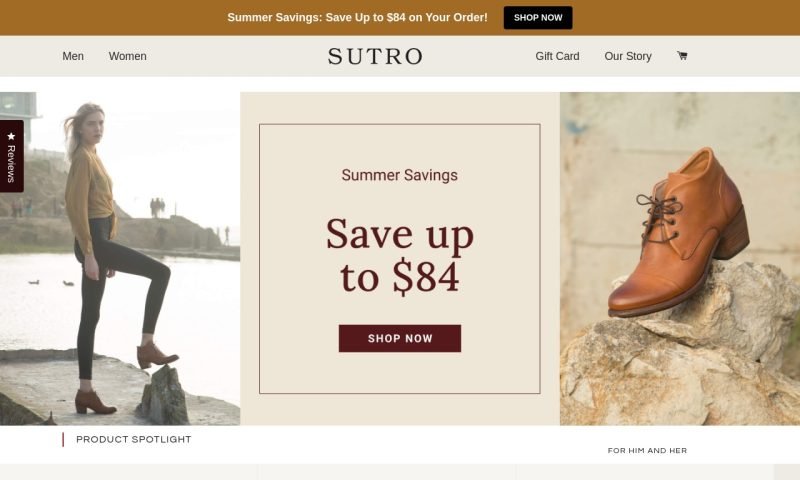 Sutro footwear.com