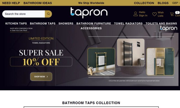 Tapron Bathroom