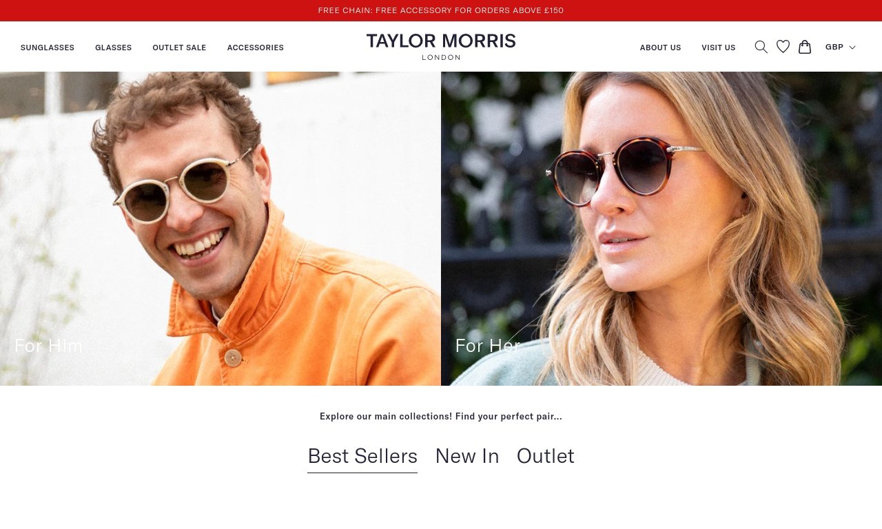 Taylor Morris Eyewear.com