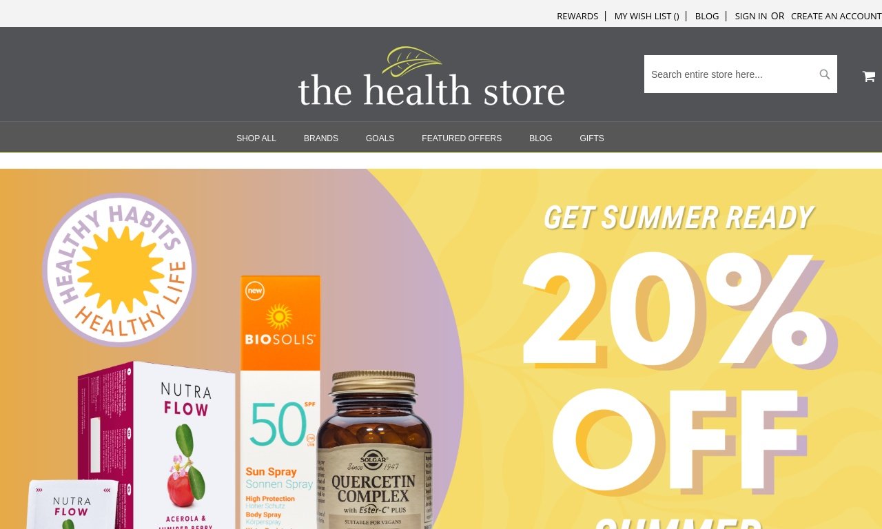The health store.ie