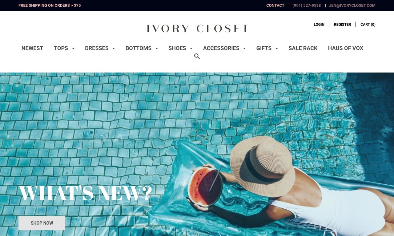 The Ivory Closet.com