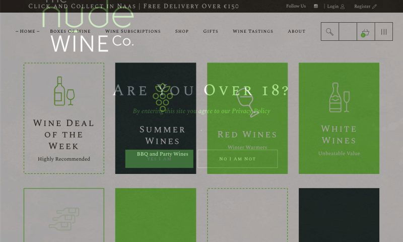 The nude wine co.ie