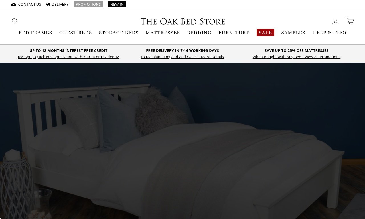 Oak Bed Store.co.uk