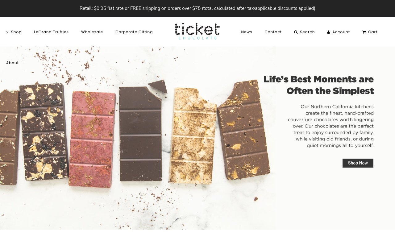 Ticket Chocolate.com