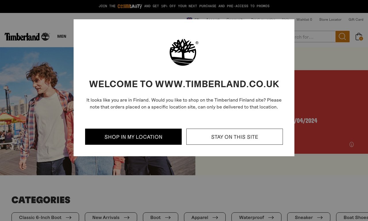 Timberland.co.uk