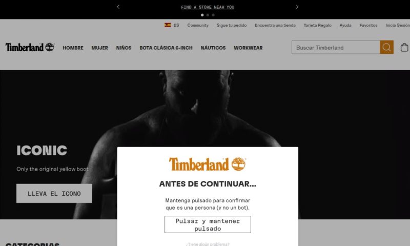 Timberland spain