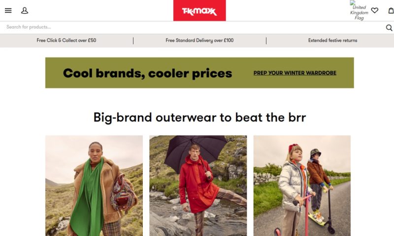 Tk maxx.com