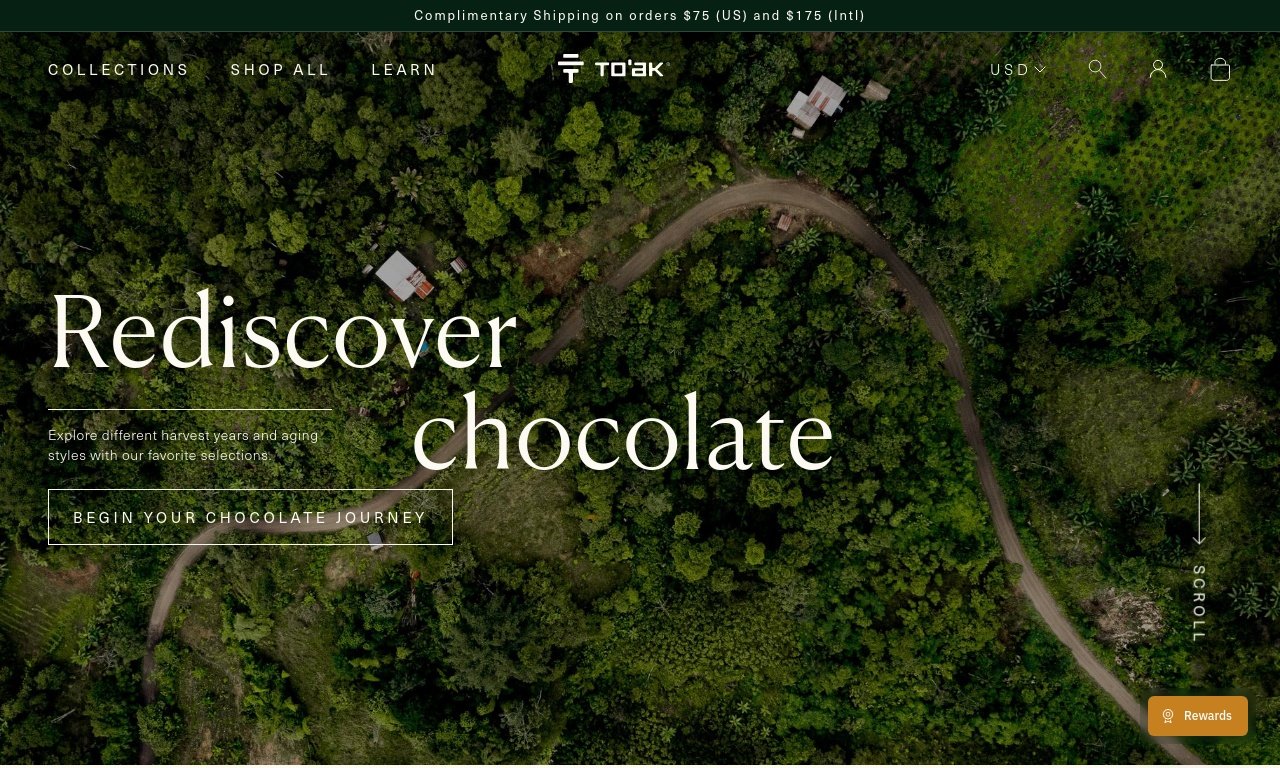 Toak Chocolate.com