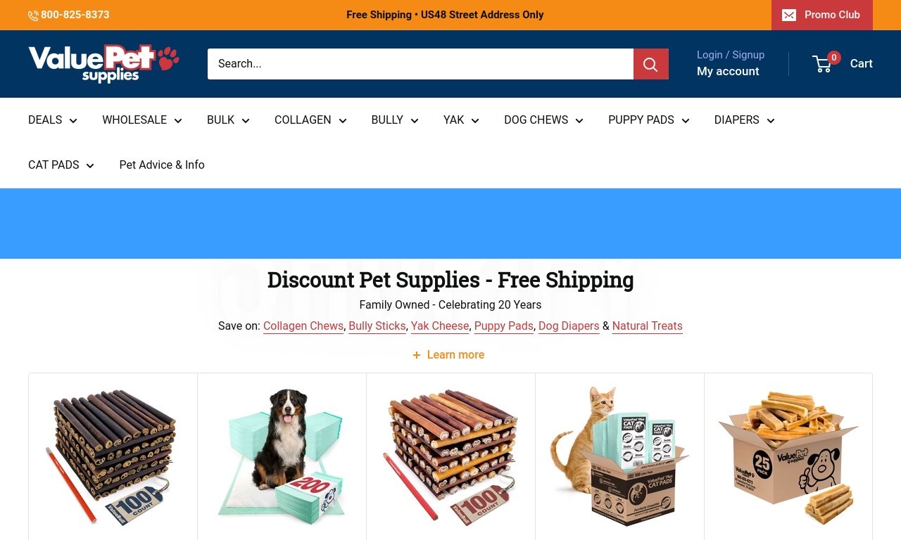 Value pet supplies.com