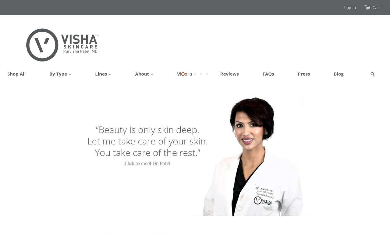 Visha skincare.com