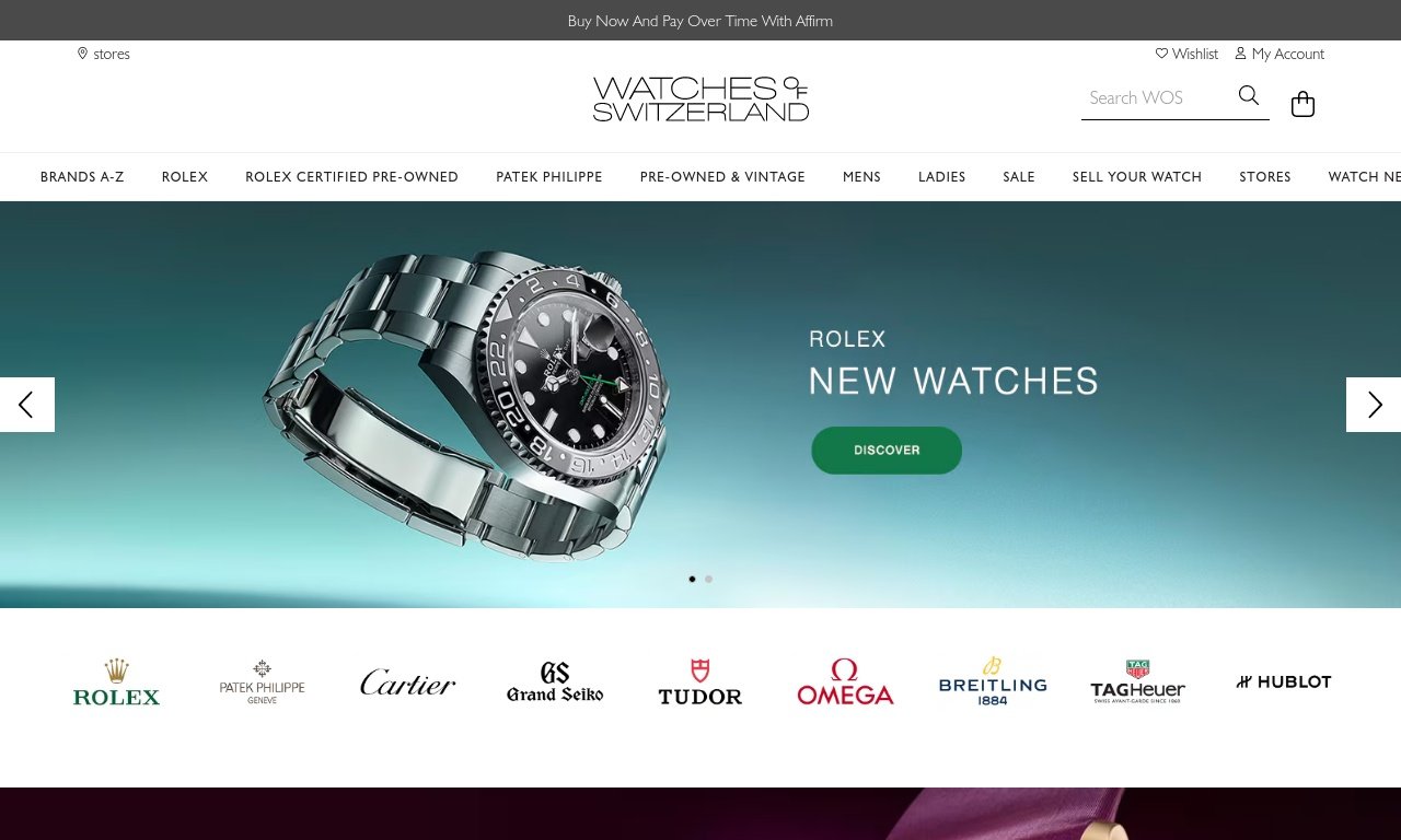 Watches of switzerland.com