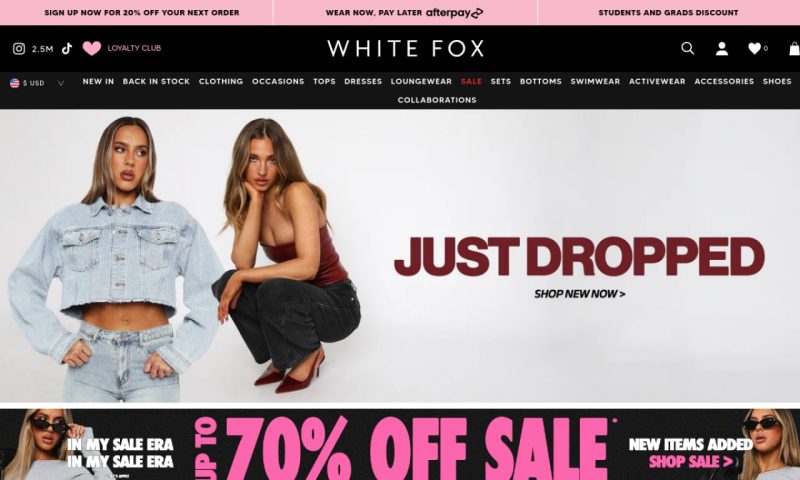 Whitefox Boutique.com